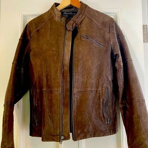 Kenneth Cole Men’s Leather Jacket